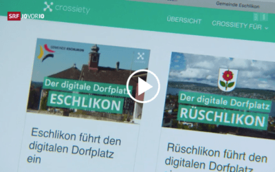 10vor10-Beitrag zum digitalen Dorfplatz auf SRF