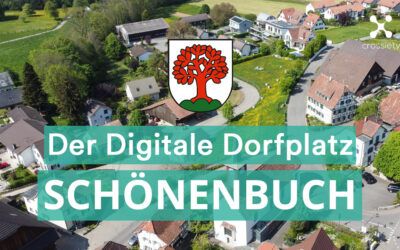Schönenbuch führt Einwohner-App „Digitaler Dorfplatz“ von Crossiety ein